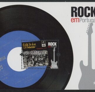 2010 Portugal MS.3787 Portugese Rock Bands Mini Sheet U/M (MNH)