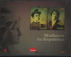 2009 Portugal MS.3715 Women of the Republic Mini Sheet U/M (MNH)