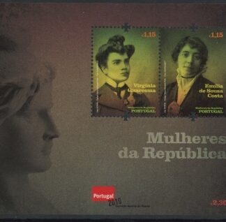 2009 Portugal MS.3715 Women of the Republic Mini Sheet U/M (MNH)