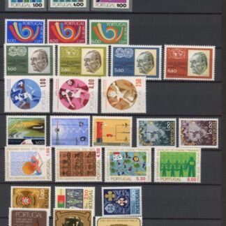 1973 Portugal Complete Year Set Unmounted mint