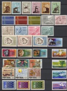 1971 Portugal Complete Year Set unmounted mint