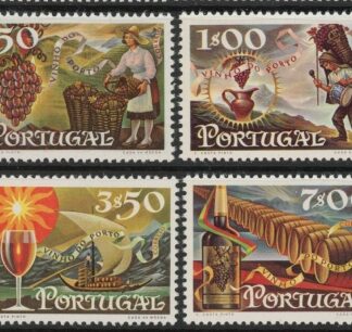 1970 Portugal SG1403-6 Port Wine Industry Set of 4 values U/M (MNH)