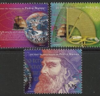 2002 Portugal SG.2926-8 500th Birth Anniv of Pedro Nines U/M (MNH)
