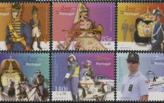 2001 Portugal SG.2889-94 Bi-centenary of National Guard Set of 6 values U/M (MNH)
