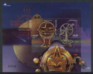 2002 Portugal MS.2941 Astronomy Mini Sheet U/M (MNH)