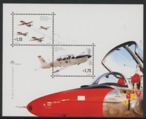 2002 Portugal MS.2958 50th Anniv of Portugese Air Force Mini Sheet U/M (MNH)
