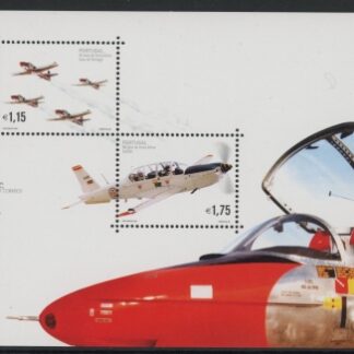2002 Portugal MS.2958  50th Anniv of Portugese Air Force Mini Sheet U/M (MNH)