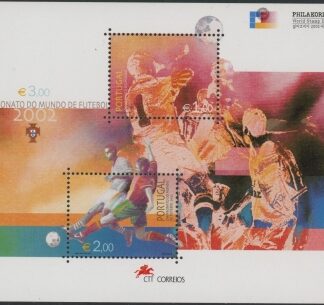 2002 Portugal MS.2967 Sports & Anniv Mini Sheet U/M (MNH)