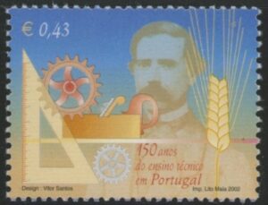 2002 Portugal SG.2971 150th Anniv of Technical Eduation U/M 9MNH)