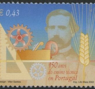 2002 Portugal SG.2971 150th Anniv of Technical Eduation U/M 9MNH)
