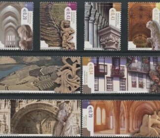 2002 Portugal SG.2972-9 UNESCO World Heritage Sites Set of 8 values U/M (MNH)