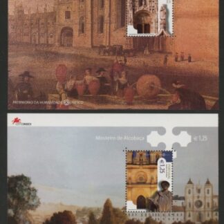 2002 Portugal MS.2980 UNESCO World Heritage Sites Set of 4 Mini Sheets U/M (MNH)