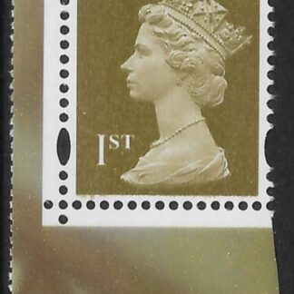 SG.1668 1st 2B Gold  Walsall ex DX31  blue fluor    U/M (MNH)
