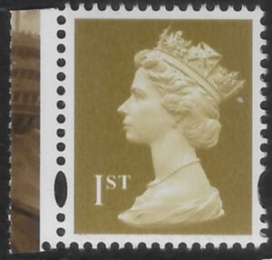 SG.1668 1st 2B Gold Walsall ex DX35 blue fluor U/M (MNH)