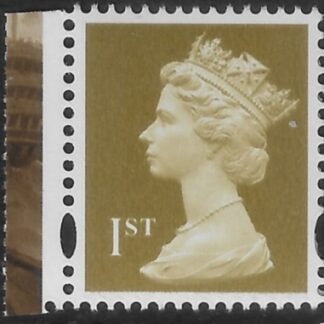 SG.1668 1st 2B Gold  Walsall ex DX35  blue fluor    U/M (MNH)