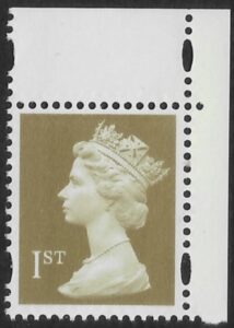 SG.1668 1st 2B Gold Harrison ex DX19 blue fluor U/M (MNH)