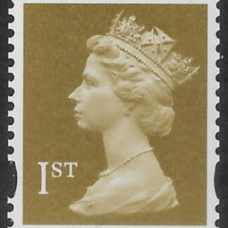 SG.1668 1st 2B Gold  DLR -   from coil -  blue fluor.  U/M (MNH)