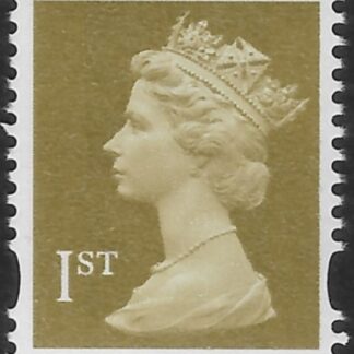 SG.1668 1st 2B Gold  DLR -  ex sheet.  blue fluor    U/M (MNH)