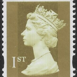 SG.1668 1st 2B Gold  Enschede  from coil.  blue fluor    U/M (MNH)