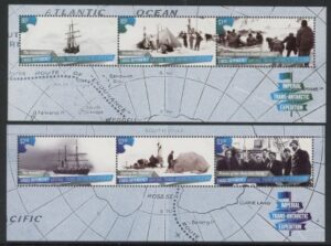2015 Ross Dependency MS.158-9 Trans-Antarctic Expedition. mini sheets(2) U/M (MNH)