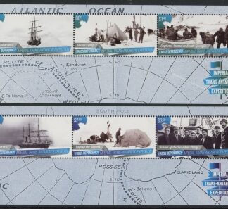 2015 Ross Dependency MS.158-9  Trans-Antarctic Expedition. mini sheets(2)  U/M (MNH)