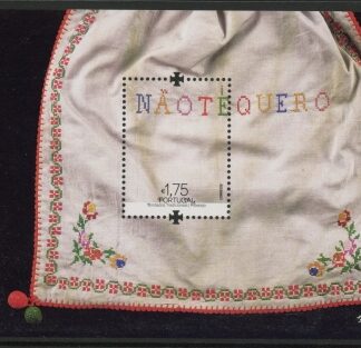 2011 Portugal MS.3875 Embroideries Mini Sheet U/M (MNH)
