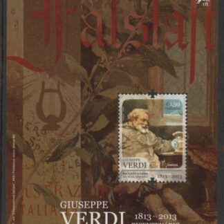 2013 Portugal MS.4030 Giuseppe Verdi Mini Sheet U/M (MNH)