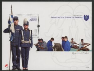 2011 Portugal MS.3856 Pupils of the Army Mini Sheet U/M (MNH)