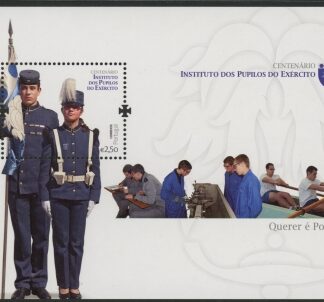 2011 Portugal MS.3856 Pupils of the Army Mini Sheet U/M (MNH)