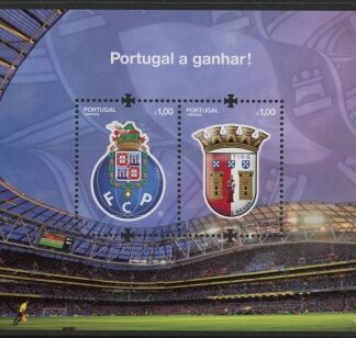 2011 Portugal MS.3857 Portugese Clubs in UEFA Mini Sheet U/M (MNH)