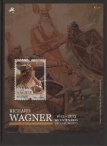 2013 Portugal MS.4031 Richard Wagner Mini Sheet U/M (MNH)