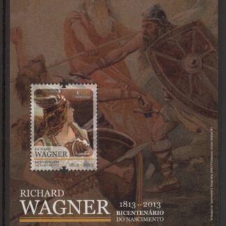 2013 Portugal MS.4031 Richard Wagner Mini Sheet U/M (MNH)