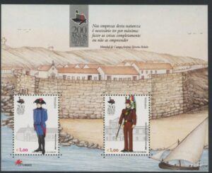2003 Portugal MS.2987 Military College Mini Sheet U/M (MNH)