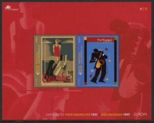 2003 Portugal MS.3005 Europa Mini Sheet U/M (MNH)