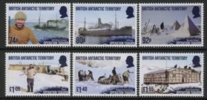 2024 British Antarctic SG.883-8 80th Ann Operation Tabarin Set of 6 values U/M (MNH)