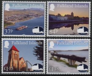 2024 Falkland Islands SG.1585-8 Sights Pt.1 Set of 4 values U/M (MNH)