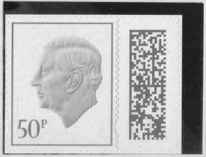 V5280  50p slate M24L MPIL  ex CY8 Royal Armouries. U/M (MNH