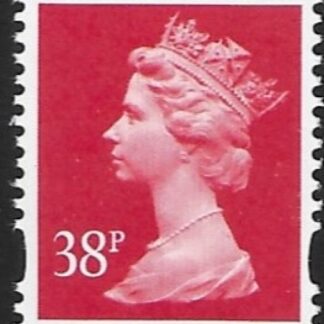 Y1706  38p  2B  rosine. yellow  fluor. ex sheet.  Enschede  U/M (MNH)