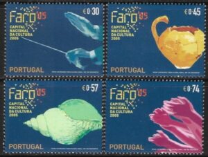 2005 Portugal SG.3259-62 Cultural Capital Faro Set of 4 values U/M (MNH)