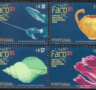 2005 Portugal SG.3259-62 Cultural Capital Faro  Set of 4 values U/M (MNH)
