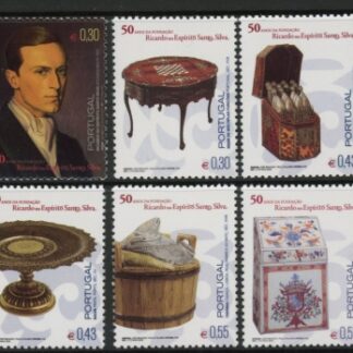 2003 Portugal SG.3023-8 Ricardo de Espirito Santo Silva Set of 6 values U/M (MNH)