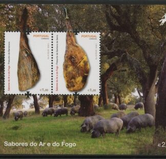 2013 Portugal MS.4040 Flavours of Air & Fire  Mini Sheet U/M (MNH)