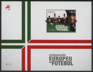 2012 Portugal MS.3964 Euro 2012 Mini Sheet U/M (MNH)