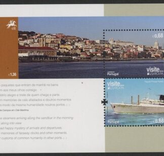 2012 Portugal MS.3950 Europa - Visit Mini Sheet U/M (MNH)