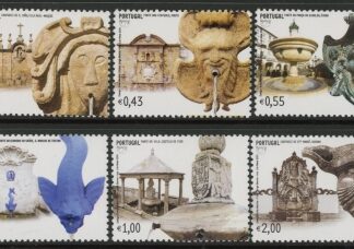 2003 Portugal SG.3048-53 America Fountains Set of 6 values U/M (MNH)