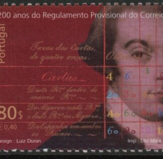 1999 Portugal SG.2751 Bi-cent of the Provisional Mail Rules U/M (MNH)