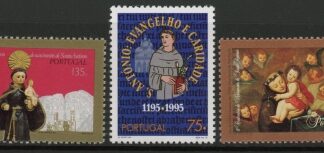1995 Portugal SG.2454-6 Birth Anmniv of St. Antony of Padua Set of 3 values U/M (MNH)