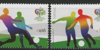 2006 Portugal SG.3349-50 World Cup Germany Set of 2 values U/M (MNH)