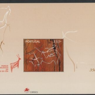 1998 Portugal MS.2684 Archeological Park Mini Sheet U/M (MNH)