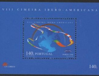 1998 Portugal MS.2683 Summit of State Leaders Mini Sheet U/M (MNH)
